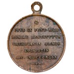 Papal States - Pius IX, Rome returned to the Catholics, 1849, Bronze Medal