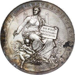 Franz Joseph I. 1848 - 1916 - Silber-Medaille, 1898