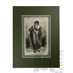 Elwiro ANDRIOlLL (1836-1893), z cyklu Meir Ezofowicz, drzew. sygn. 1888