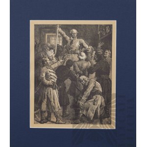 Elwiro ANDRIOLLI (1836-1893), Wiwat Scyzoryk! z Cyklu Pan Tadeusz, 1882