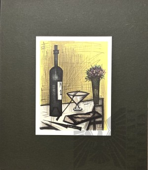 Bernard BUFFET (1928 -1999), Bread and Wine (Pain et Vin) from the series Natura morte