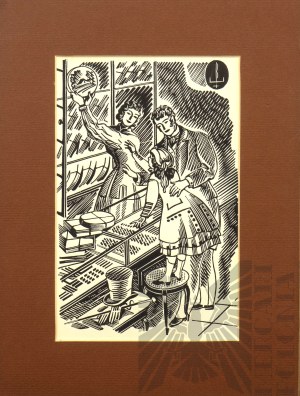 Edmund BARTŁOMIEJCZYK (1885 - 1950), At Wedel's.