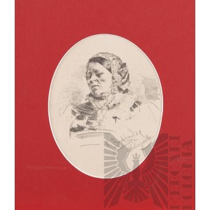 Szymon BUCHBINDER (1853-1908), Kobieta, 1881