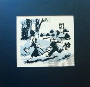 Michal BYLINA (1904 - 1982), To School