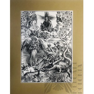 Albrecht DÜRER (1471-1528), Apokalipsa: Niewiasta i Siedmiogłowy Smok