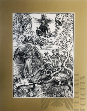 Albrecht DÜRER (1471-1528), Apocalypse: The Woman and the Seven-headed Dragon