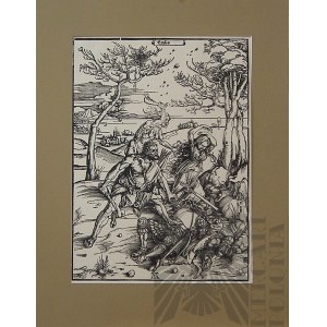 Albrecht DÜRER (Norymberga 1471 - Norymberga 1528), Herkules walczący z synami Posejdona