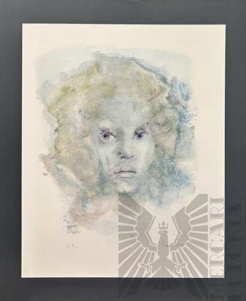 Léonor FINI (1907-1996), Autoportrait Blue