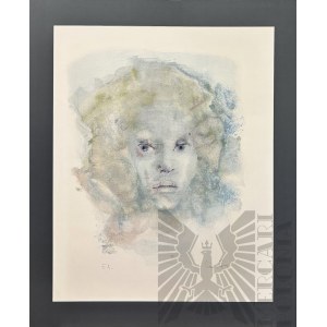 Léonor FINI (1907-1996), Autoportrait Blue