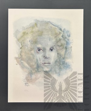 Léonor FINI (1907-1996), Autoportrait Blue