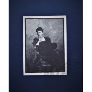 Józef HOLEWIŃSKI (1848-1917), Dama w fotelu, 1922