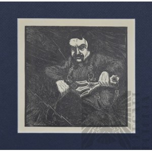 Stanisław JAKUBOWSKI (1885-1964), Perun - z teki „Bogowie Słowian”, 1933