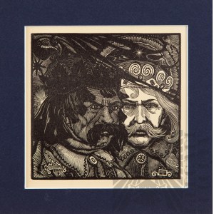 Stanisław JAKUBOWSKI (1885-1964), Bogowie Słowian - Bielboh i Czernoboh, 1933