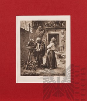 Antoni KAMIEŃSKI (1878 - 1944), Kamionka, 1898