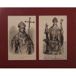 Jan MATEJKO (1838-1893), Dwa portrety współoprawne | 1.Jan ze Sprowy. 2.Fulko, Arcybiskup Gnieźnieński