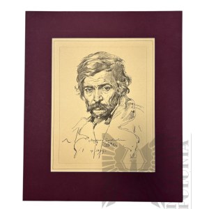 Jan MATEJKO (1838-1893), Portret Mariana Gorzkowskiego, 1879