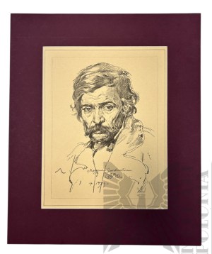 Jan MATEJKO (1838-1893), Portrait of Marian Gorzkowski, 1879