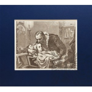 Jan MATEJKO (1838-1893), Jan Kochanowski Nad Zwłokami Córki Swojej Urszulki