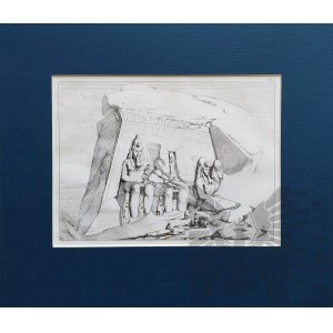 Carl MERKER (1817-1897), Abu Simbel, 1856