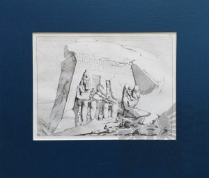 Carl MERKER (1817-1897), Abu Simbel, 1856