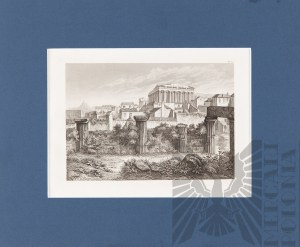 Carl MERKER (1817-1897), Propylaea, Acropolis, Athens, 1856