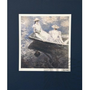 Claude MONET (1840-1926), Dziewczęta na łódce (1887)