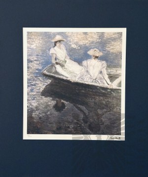 Claude MONET (1840-1926), Girls on a Boat (1887)