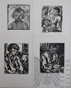 Alojzy MAJCHER (1907-1943), Portfolio of prints for the 650th anniversary of the city of Tarnów,1980