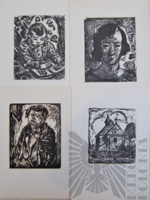 Alojzy MAJCHER (1907-1943), Portfolio of prints for the 650th anniversary of the city of Tarnów,1980