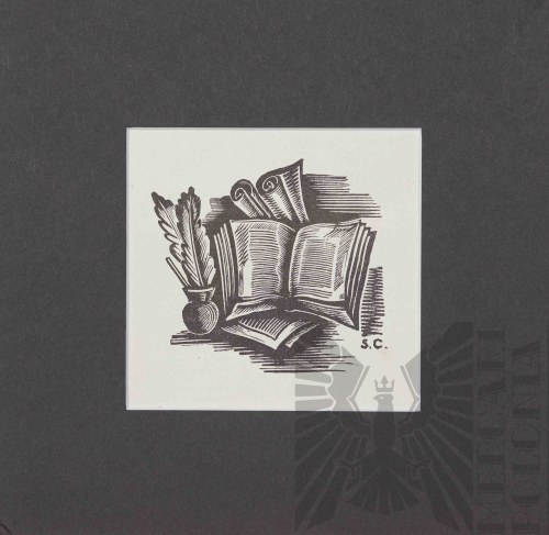 Stanisław OSTOJA-CHROSTOWSKI (1900-1944), Kącik bibliofila,1933