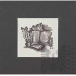 Stanisław OSTOJA-CHROSTOWSKI (1900-1944), Kącik bibliofila,1933