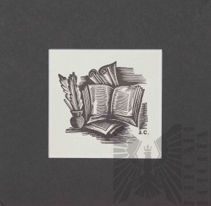 Stanislaw OSTOJA-CHROSTOWSKI (1900-1944), Corner of a bibliophile,1933
