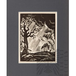 Stanisław OSTOJA-CHROSTOWSKI (1900-1944), Lotnicza impresja,1933