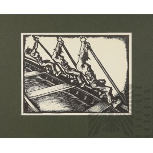 Edward PORZĄDKOWSKI (1893-1952), Poławiacze piasku, 1928