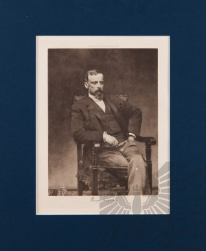 Kazimierz POCHWALSKI (1855-1940), Portrait of Henryk Sienkiewicz, 1890