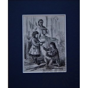 Ksawery PILLATI (1843-1902), Jałmużna, 1880