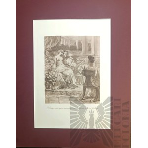 Jan STYKA (1858 - 1925), Szczęśliwy, spotkał miłość w takim ciele...,1901