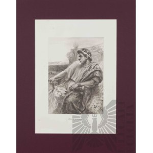 Jan STYKA (1858 - 1925), Neron, z cyklu: Quo Vadis, 1901