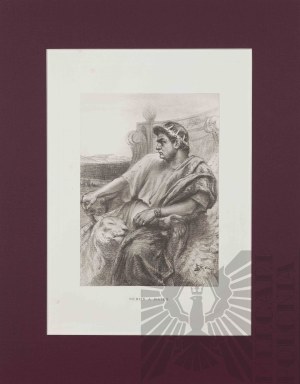 Jan STYKA (1858 - 1925), Nero, from the series: 