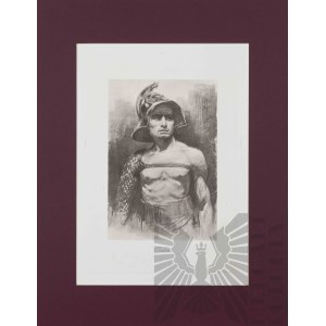 Jan STYKA (1858 - 1925), Kroton, z cyklu: Quo Vadis, 1901