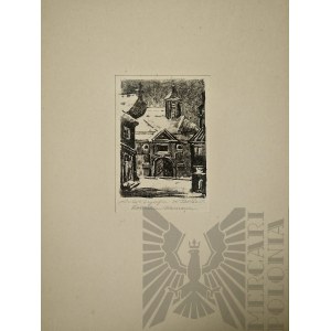 Aleksander SOŁTAN (1903 - 1994), Warszawa - ul. Kanonia, 1956