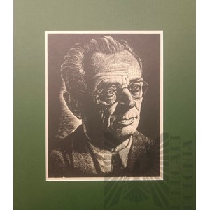 Paweł STELLER (1895 -1974), Portret Gustawa Morcinka