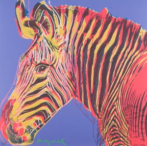 Andy WARHOL (1928-1987), Grevy's Zebra, from the series: 