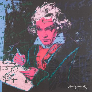 Andy WARHOL (1928-1987), Beethoven, 1987