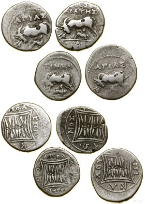 Greece and post-Hellenistic, set of 4 x drachma