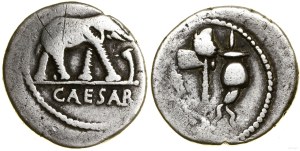 Roman Republic, denarius, (49-48 BC), mobile mint