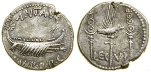 Roman Republic, denarius, (32-31 BC), mobile mint