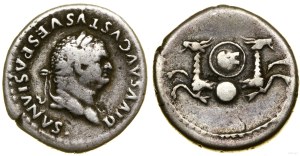 Roman Empire, posthumous denarius, (80-81), Rome
