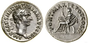 Roman Empire, denarius, (98-99), Rome