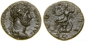 Roman Empire, semis, (124-125), Rome